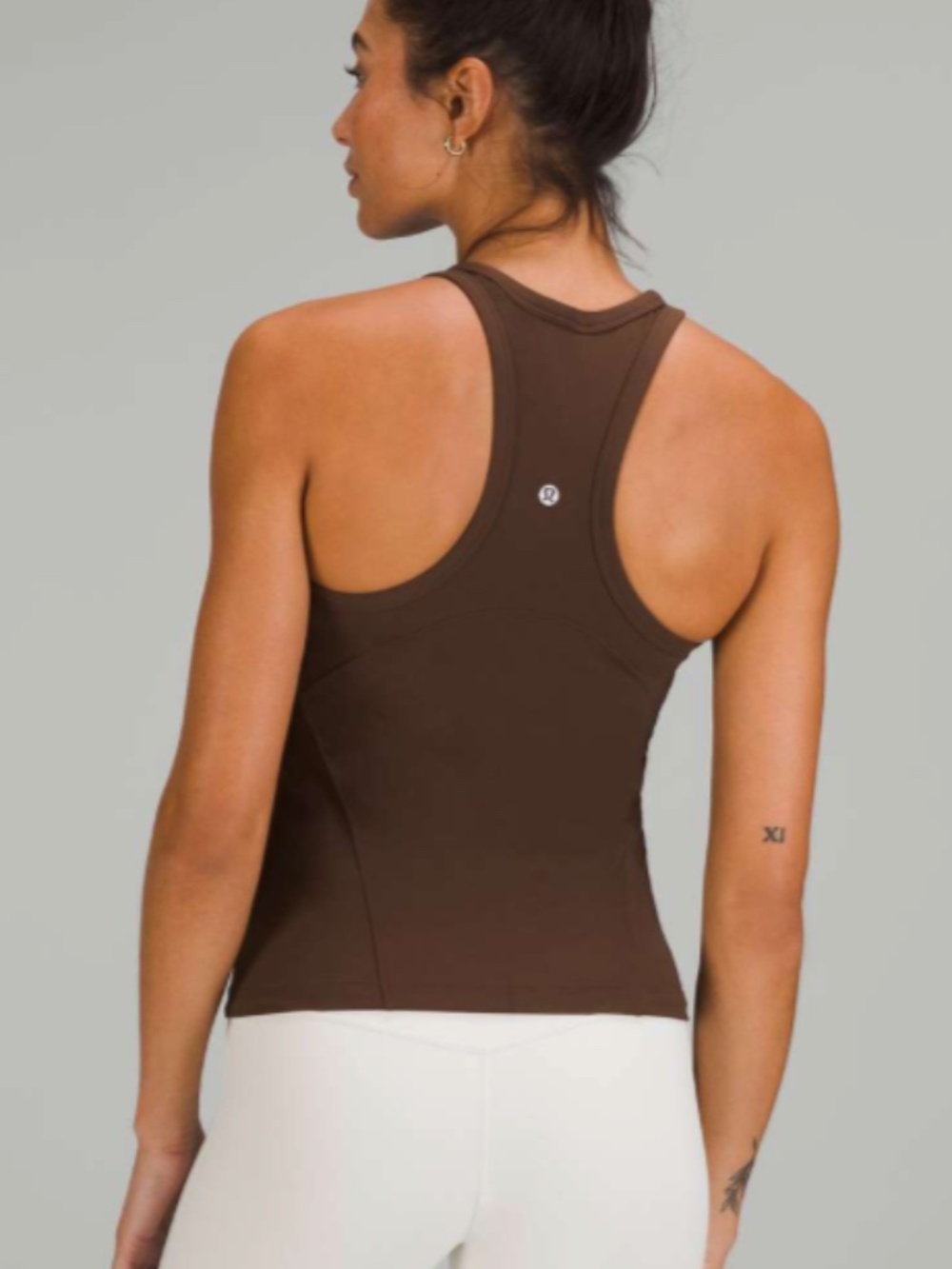 Lululemon Align Waist-Length Racerback Tank Java Size 4 - Picture 7 of 9
